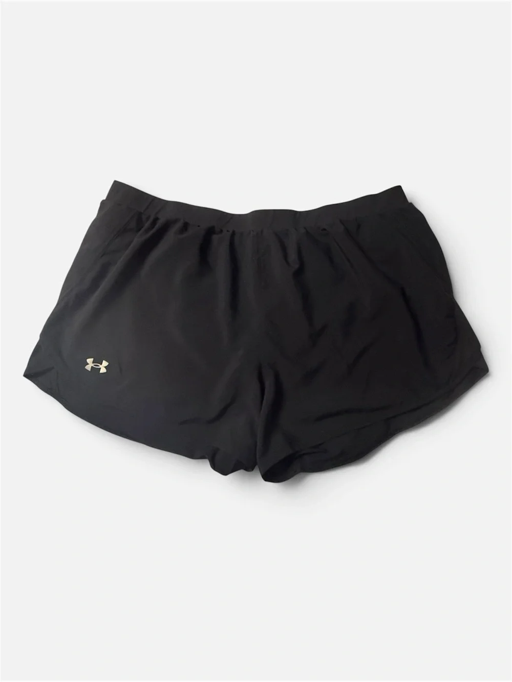 Women’s Under Armour Fly-By 2.0 Black Running Shorts | Size: 3XL